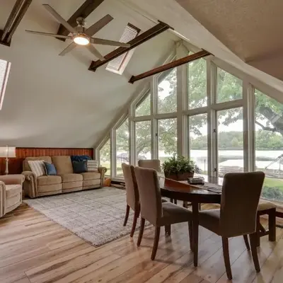 Lakefront St Marys Getaway with Boat Dock and Fire Pit