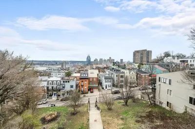 a view of a city with buildings at Stylish Mt Adams 1BR in great location in Cincinnati