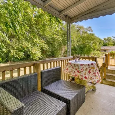 Cincinnati Home Rental with Balcony and Fire Pit!