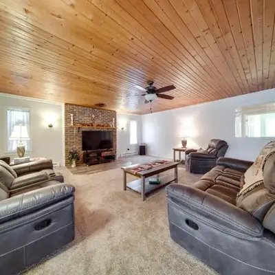 North Jackson Vacation Rental with Wraparound Deck!