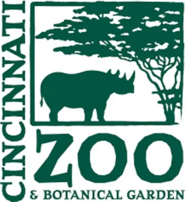 a green and white sign with a rhino and a tree at Relaxing home near Interstate in Monroe