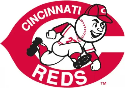 a red team logo for the cincinnati reds at Relaxing home near Interstate in Monroe