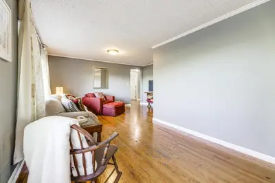 a living room with a couch and a chair at Pet-Friendly Union Home about 19 Mi to Cincinnati! in Union