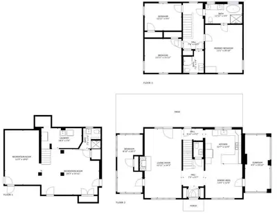 two diagrams of a house at Beautiful Equestrian Estate home w/ Hot Tub! in Loveland