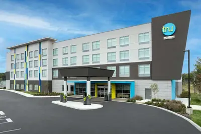 a rendering of a hospital building at Tru By Hilton Columbus East Broad in Columbus