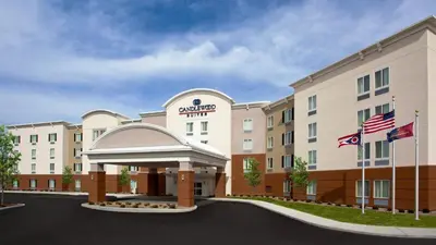 a rendering of the front of a hotel at Candlewood Suites Carrollton by IHG in Carrollton