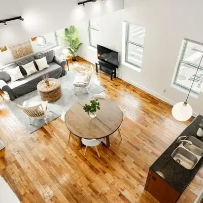 Soaring 2BR Parkside Loft Walkable to it All