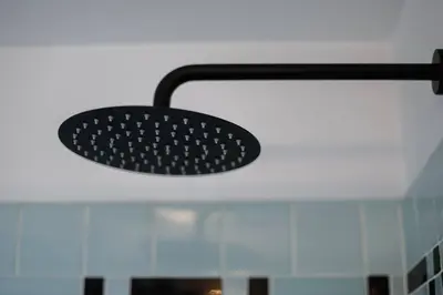 a black spatula on top of a counter at End Zone Escape-Light and Bright HOF Village Home in Canton