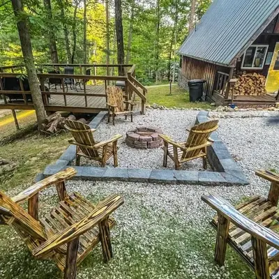 HOT TUB -Secluded Cabin Cave Run Lake and near Red River Gorge