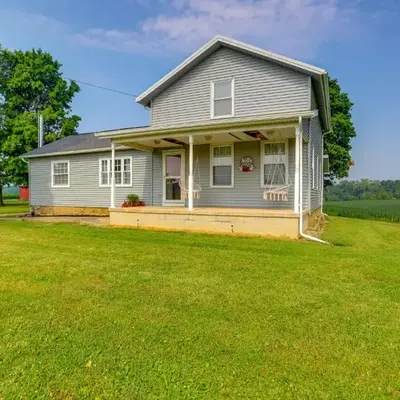 Ohio Farmhouse Retreat with Fire Pit and Patio