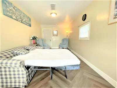 a room with a table and two chairs at Walnut - Family Neighborhood, Pet Friendly in Paulding