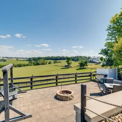 Panoramic Views Hillside Millersburg Studio