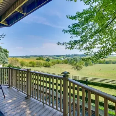 Amish Country Getaway with Pastoral Views!