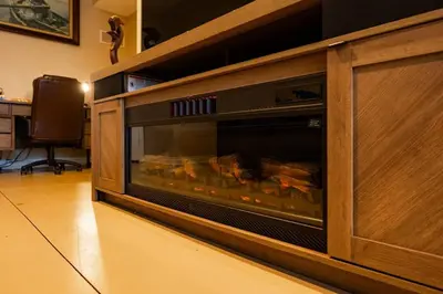 a microwave oven with food inside of it at RiverFront Landing in Rossford