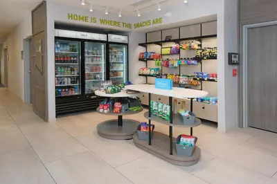 a home is where the snacks are in a store at Home2 Suites By Hilton Lima in Lima