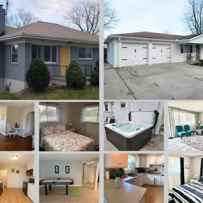 2 Homes for large group Hot Tub