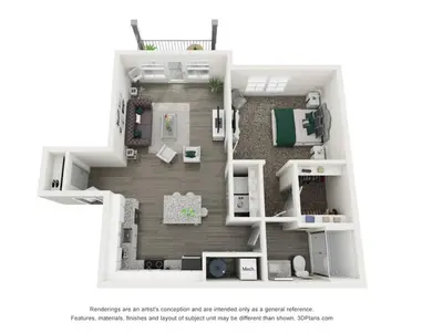 a floor plan of a small apartment with at The Dublin Designer 1st Floor Available Now in Dublin