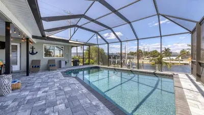 an indoor swimming pool with a glass ceiling at BLC200 in Lawrenceburg