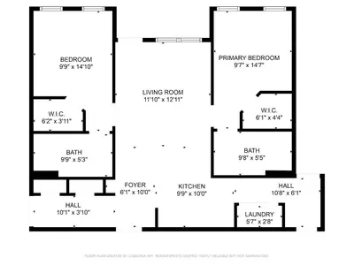 a floor plan of a building at Stylish & Spacious Stay Near The Banks in Cincinnati