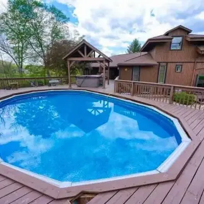 Majestic Home in Hocking wPool Jacuzzi Basketball