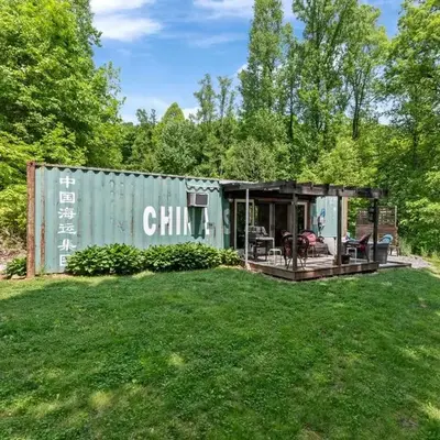 Unique Dover Accommodation with a Hot Tub Perfect for Glamping in Ohio