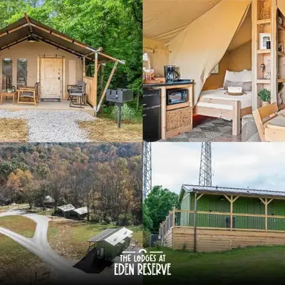Eden Reserve Glamping Tents - All 8 Tents