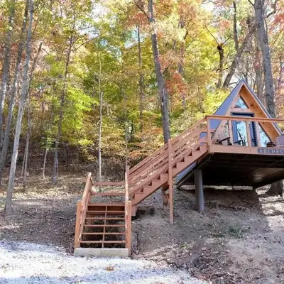 Secluded A-Frame Incredible for Water Activities by Tappan Lake in Ohio