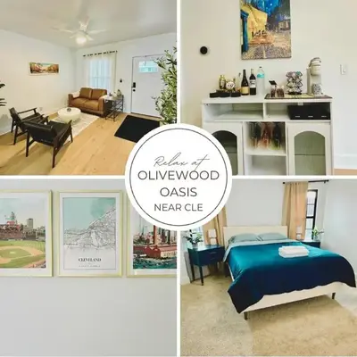 Luxury Olivewood Oasis - 13 mins to Cleveland