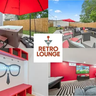 Hot Tub - Mins to Short North - Retro Game Room