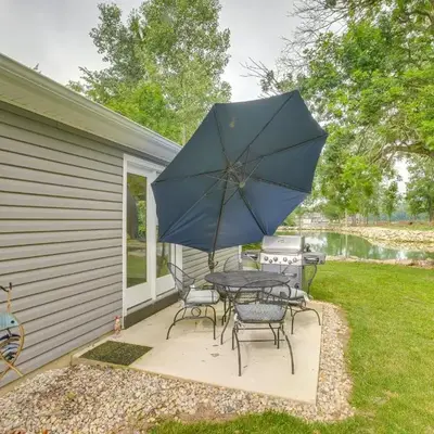 Grand Lake Getaway with Boat Dock in St Marys!