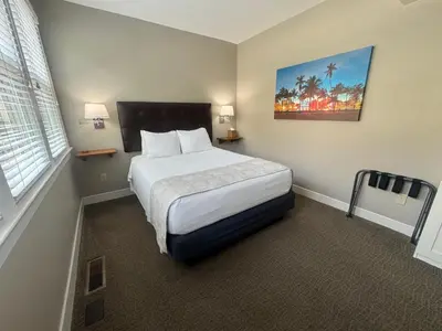 a bedroom with a large bed in a room at Bexley Bed and Breakfast in Columbus