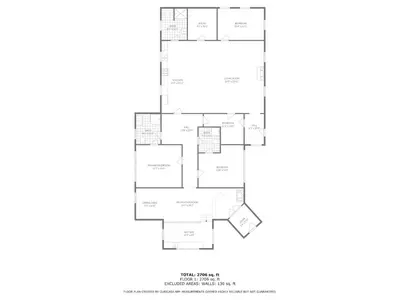 a floor plan of a house at School of Sorcery in Brinkhaven