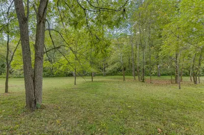 a park with trees and a field of grass at Cottage Close to Caves and Trails in Hocking Hills! in Logan