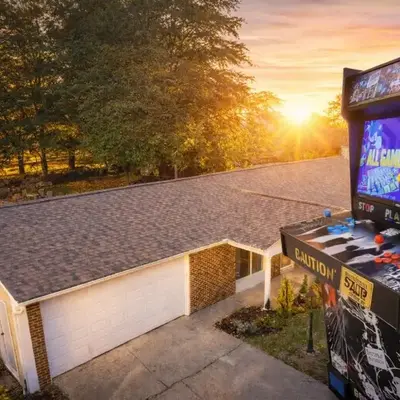 4 Bed Ranch-Fire Pit-Pet & Kid Friendly-King Bed-Arcade