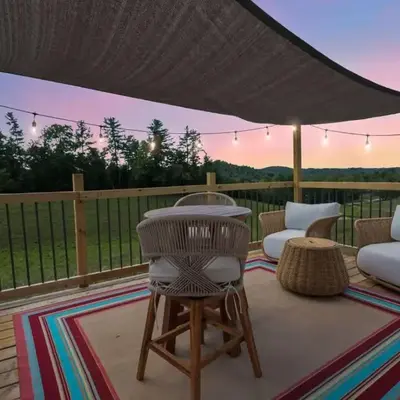 WiFi Firepit Fishing Pond - FarmView