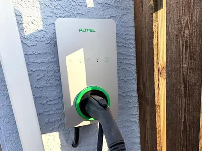 a close up of a door with a knife sticking out at Ranch-3 Bedroom-Pet & Kid-Fenced -EV Charging-King Bed in Gahanna