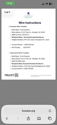 a screenshot of the waffle instructions page on a cell phone at 133 S Highland St Apt A in Winchester