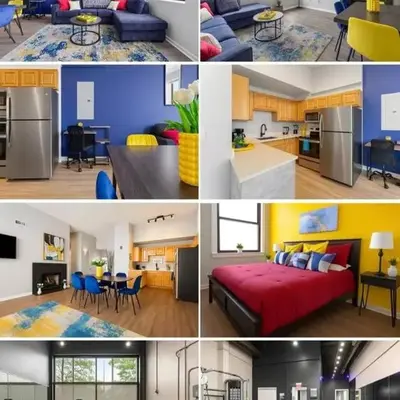 King-Bed Loft - Free Garage Parking - Full Kitchen