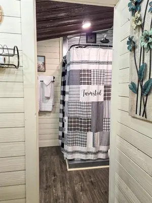 a walk in closet in a house at Hot Tub & Firepit Your Winter Blues Retreat in Amherst