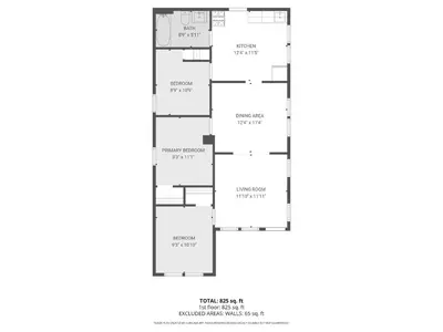 a floor plan of a building at At Home in Tremont in Cleveland