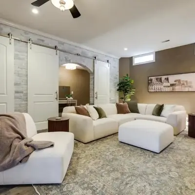 Walk to OTR! Hot Tub and Movie Room at Cincy Condo