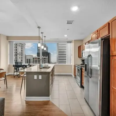 Luxury High-Rise w/ City View | Paid Parking | Gym