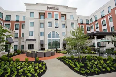 a rendering of the front of the hampton inn niagara falls at Staybridge Suites Miamisburg by IHG in Miamisburg
