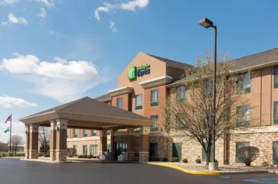 a rendering of a hotel with a gazebo at Holiday Inn Express Gas City by IHG in Gas City