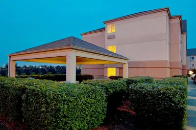 a house with a gazebo in front of it at Sonesta Simply Suites Pittsburgh Airport in Imperial