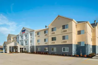 a rendering of the front of a hotel at Fairfield Inn & Suites Lima in Lima
