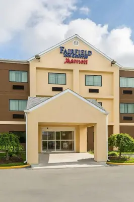 a rendering of the front of a hotel at Fairfield Inn & Suites Springfield in Springfield