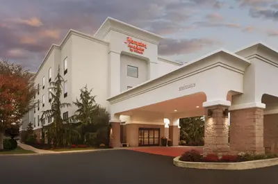 a rendering of the front of a hotel at Hampton Inn & Suites Cleveland-Mentor in Mentor