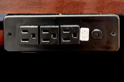 a metal switch with the word repair on it at Red Roof Inn PLUS+ Columbus Downtown - Convention Center in Columbus