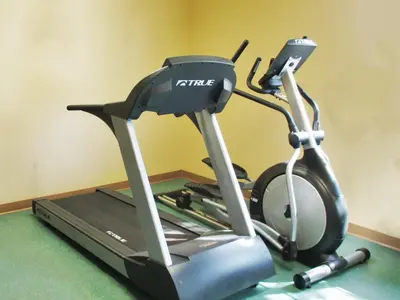 an exercise bike on a treadmill in a room at Extended Stay America Suites - Cincinnati - Covington in Covington